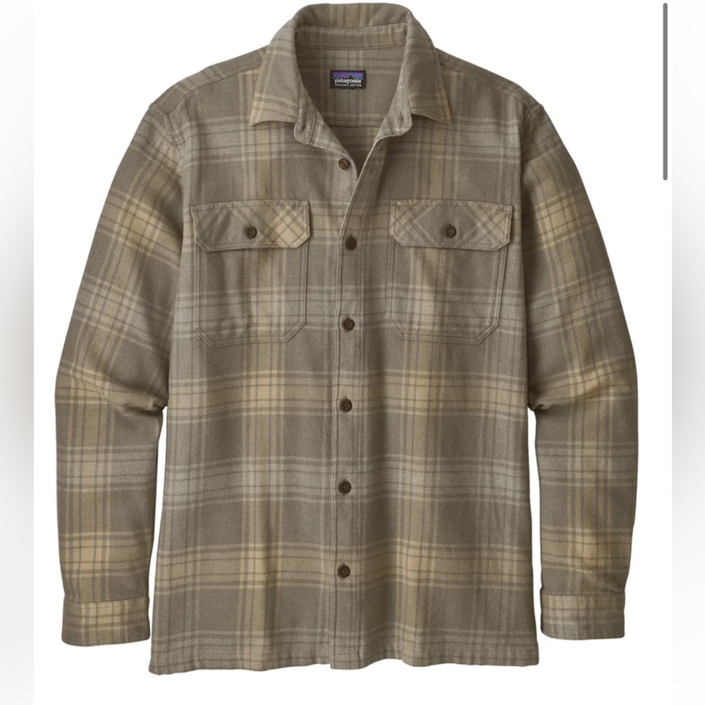 Patagonia Men's Long-Sleeved Fjord Flannel Shirt